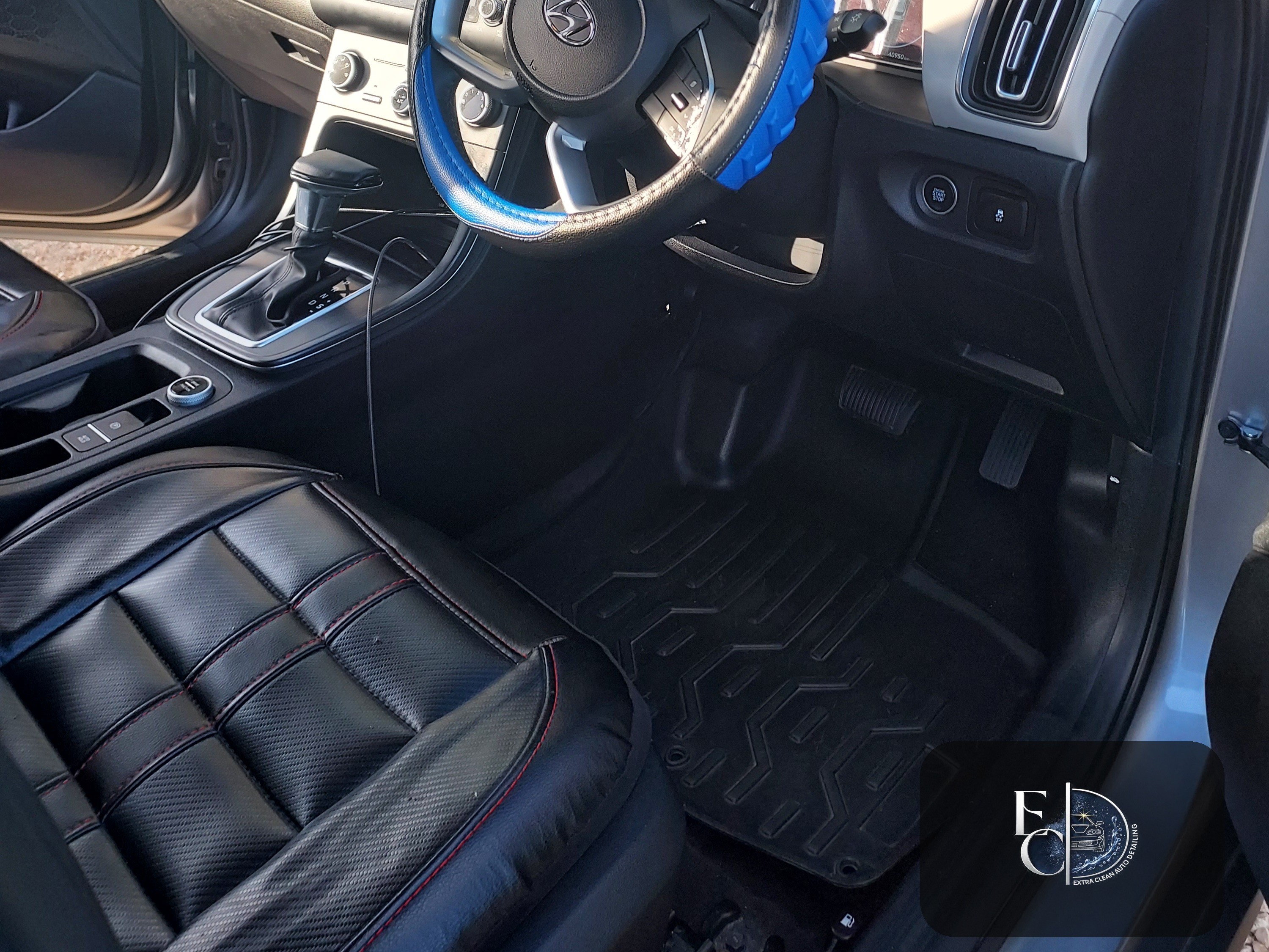 Hyundai Creta interior after detailing