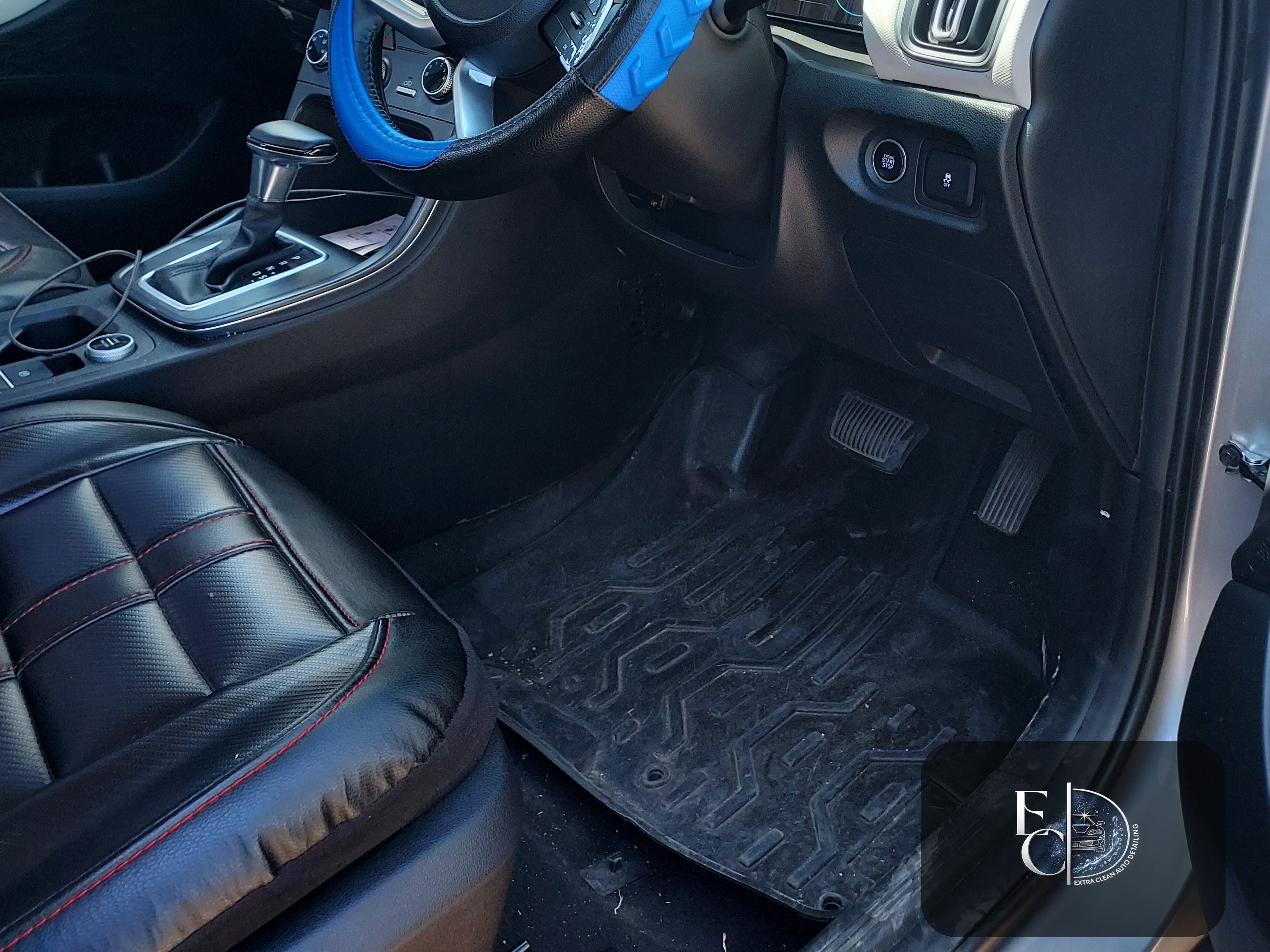 Hyundai Creta interior before detailing